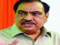 महसूलमंत्री एकनाथ खडसे यांचे घूमजाव? - Marathi News | Revenue Revenue Minister Eknath Khadse? | Latest maharashtra News at Lokmat.com