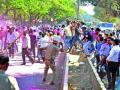 पंचवटीत पोलिसांचा हवेत गोळीबार - Marathi News | Police firing in Panchavati firing | Latest nashik News at Lokmat.com