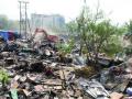खांदा वसाहतीतील झोपडपट्टी जमीनदोस्त - Marathi News | Shoulder colonies slum landslide | Latest navi-mumbai News at Lokmat.com