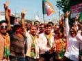 भाजपच्या विजयाचा जल्लोष - Marathi News | The victory of the BJP's victory | Latest chandrapur News at Lokmat.com