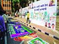 भाजपाने सजविली पालिका - Marathi News | The BJP has decorated the municipality | Latest pune News at Lokmat.com