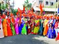 नाशिकरोडला स्वागतयात्रांचा सांस्कृ तिक सोहळा - Marathi News | Cultural festival of welcome to Nashik Road | Latest nashik News at Lokmat.com