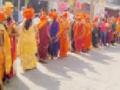 गुढी पाडव्याच्या रॅलीने वरोरा शहर दुमदुमले - Marathi News | Gudi Padwa Rally has got a lot of trouble in the city of Verora | Latest chandrapur News at Lokmat.com