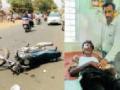 दुचाकीच्या धडकेने युवक जखमी - Marathi News | Youth wounded by bike shock | Latest gadchiroli News at Lokmat.com