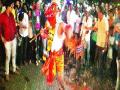 जव्हारमध्ये जगदंबा मातेचा बोहाडा उत्साहात साजरा - Marathi News | Javar celebrates the birth of Jagadamba mother in Bohada | Latest maharashtra News at Lokmat.com