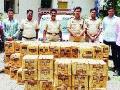 मालेगावी देशी दारूचा साठा जप्त - Marathi News | Soldiers of Malegaon country liquor seized | Latest nashik News at Lokmat.com