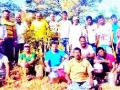 शंभर वृक्षलागवडीचा संकल्प पूर्ण करतेय ‘आधार’ - Marathi News | 'Base' fulfilling the resolution of 100 trees | Latest kolhapur News at Lokmat.com