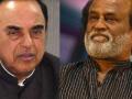 रजनीकांत हा महामूर्ख आणि आडाणी: सुब्रमण्यम स्वामी - Marathi News | Rajinikanth is a great idiot and an idiot: Subramaniam Swamy | Latest national News at Lokmat.com