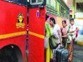 ‘जय महाराष्ट्र’:मुंबई-बेळगाव एसटी धावली - Marathi News | 'Jai Maharashtra': Mumbai-Belgaum ST runs | Latest maharashtra News at Lokmat.com