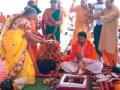गायत्री महायज्ञात नाना पटोले यांचा विवाह संस्कार - Marathi News | Marriage Sanskar of Gayatri Mahayajit Nana Patole | Latest bhandara News at Lokmat.com