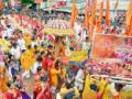 ढोल-ताशांच्या गजरात निघाली शोभायात्रा - Marathi News | Shobha Yatra was rolled out in the dome of the drums | Latest nagpur News at Lokmat.com