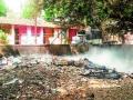 उघड्यावर जाळला जातोय कचरा - Marathi News | Burning at the open garbage | Latest maharashtra News at Lokmat.com
