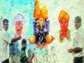 कुंचल्यातून अवतरली पंढरीच्या विठ्ठलाची वारी! - Marathi News | Pandharvi Vitthalachi Vatthala descended from Panchalya! | Latest maharashtra News at Lokmat.com