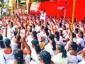 नर्सेस संघटनेचे मागण्यांसाठी आंदोलन - Marathi News | Movement for the demands of the Nurse's organization | Latest nashik News at Lokmat.com