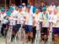 शक्तिशाली भारत निर्मितीकरिता सायकल यात्रा - Marathi News | Bicycle Tours for the creation of a powerful India | Latest vardha News at Lokmat.com