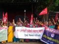 सरकारने मानधनवाढीचे आश्वासन पाळावे! अंगणवाडी कर्मचा-यांची राज्यभर निदर्शने - Marathi News | Government should reassure the increase in dearness! State demonstrations of Anganwadi workers | Latest maharashtra News at Lokmat.com