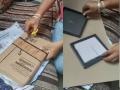 बापरे! ऑर्डर केला १.८५ लाखांचा Samsung Z Fold; बॉक्स उघडताच...; ऑनलाईन खरेदीत भानगड - Marathi News | bengaluru Online Fraud case amazon piece of tile instead of expensive mobile phone ordered | Latest crime News at Lokmat.com