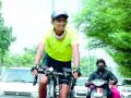 प्रथमेशने सायकलने कापले २३ तासात ५०१ किमीचे अंतर - Marathi News | Prathamesh covered a distance of 501 km in 23 hours on bicycle | Latest nagpur News at Lokmat.com