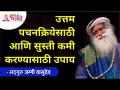 उत्तम पचनक्रियेसाठी आणि सुस्ती कमी करण्यासाठी जेवणात हे सोप्पे बदल करा | Sadhguru Jaggi Vasudev - Marathi News | Make simple changes to your diet to improve digestion and reduce lethargy Sadhguru Jaggi Vasudev | Latest bhakti Videos at Lokmat.com