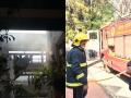 नाशिक महापालिकेच्या मुख्यालयाला आग - Marathi News | Fire at Nashik Municipal Corporation headquarters | Latest nashik News at Lokmat.com