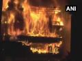 मध्यप्रदेशमधील पाकीझा मॉलमध्ये भीषण आग, 7 जण जखमी - Marathi News | Burhanpur: Around 7 people injured in a fire that broke out at Pakiza mall late last night. | Latest national News at Lokmat.com