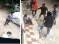 Video : थरारक ! गोळीबार करणाऱ्यावर ६ जणांचा तलवारीचा हल्ला - Marathi News | Thrilling! Sword attack of 6 people on the shooter | Latest parabhani News at Lokmat.com