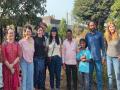Satara: परसबागच्या गाव आदरातिथ्याने भारावले परदेशी पाहुणे - Marathi News | Foreign guests visited the rehabilitation village of Panas in Jawali taluka, which is known as the village of Parasbaghe in Satara district as part of a study tour | Latest satara News at Lokmat.com