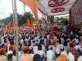 पाथर्डीत मराठा आरक्षणासाठी बेमुदत ठिय्या आंदोलन - Marathi News | Inadequate stance agitation for the Maratha reservation in Pathardi | Latest ahilyanagar News at Lokmat.com