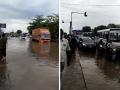 Pune Rain: परतीच्या पावसाचा धुमाकूळ; पुणे - नाशिक महामार्ग ठप्प - Marathi News | A mist of returning rain Pune Nashik highway blocked | Latest pimpri-chinchwad News at Lokmat.com