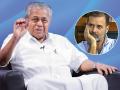 Pinarayi Vijayan : "काँग्रेस भाजपाची 'बी-टीम'..."; केरळचे मुख्यमंत्री पिनाराई विजयन राहुल गांधींवर भडकले - Marathi News | keralam cm Pinarayi Vijayan blasts at congress party and Rahul Gandhi calls it bjp b team | Latest national News at Lokmat.com