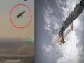 पक्षाची विमानाशी जोरदार टक्कर, रहिवासी भागात कोसळले विमान, पहा VIDEO... - Marathi News | Collision of bird with plane, plane crashed in residential area, watch VIDEO... | Latest international News at Lokmat.com