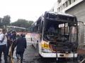 चिंचवडमध्ये पीएमपीने अचानक घेतला पेट; ‘देवदूत’ दाखल झाल्याने टळली दुर्घटना - Marathi News | pmpml fire suddenly in Chinchwad | Latest pimpri-chinchwad News at Lokmat.com