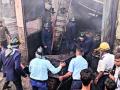 आईमाता मंदिरालगत गोदामांना भीषण आग - Marathi News | A huge fire in the godown godown in Imata | Latest pune News at Lokmat.com