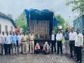 ट्रकसह मद्य असा एकूण ५९ लाखांचा मुद्देमाल जप्त - Marathi News | A total of Rs 59 lakh worth of liquor was seized along with the truck | Latest pune News at Lokmat.com