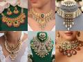 साडी, लेहेंगा किंवा गाऊनवरही होईल मॅच! पोल्की नेकलेसचे १० डिझाईन्स जे पाहतच राहाल - दागिना असावा तर असा... - Marathi News | Polki Necklace Design For Wedding latest polki necklace designs | Latest sakhi Photos at Lokmat.com
