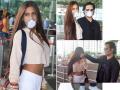 Check PICS: Poonam Pandey leaves for honeymoon along with husband Sam Bombay - Hindi News | Check PICS: Poonam Pandey leaves for honeymoon along with husband Sam Bombay | Latest entertainment Photos at Lokmattimes.com