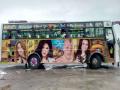 केरळातील बसेसवर पॉर्न स्टार्स झळकले, फोटो व्हायरल  - Marathi News | Porn stars are seen on buses in Kerala, photo viral | Latest national News at Lokmat.com