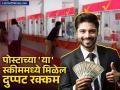 Post Office च्या 'या' स्कीममध्ये जितकी कराल गुंतवणूक, मॅच्युरिटीवर मिळतील दुप्पट पैसे; कोणाला घेता येणार लाभ? - Marathi News | invest in kisan vikas patra scheme of Post Office you will get double money on maturity Who can benefit | Latest business Photos at Lokmat.com