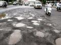 PMC: पुणे शहरातील रस्त्यांवर पहिल्याच पावसात खड्डेच-खड्डे - Marathi News | Roads in Pune city are potholed in the first rain | Latest pune News at Lokmat.com