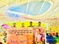 We support you Sanju Samson: Fans display banners at FIFA World Cup 2022 in Qatar after Samson's 2nd ODI snub - Hindi News | We support you Sanju Samson: Fans display banners at FIFA World Cup 2022 in Qatar after Samson's 2nd ODI snub | Latest football Photos at Lokmattimes.com