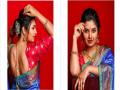 साडीत खुलून आलंय प्राजक्ता माळीचे सौंदर्य, पाहा हे फोटो - Marathi News | prajakta mali in saree pictures | Latest filmy Photos at Lokmat.com