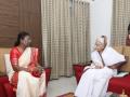 आजी-माजी महिला राष्ट्रपतींची पुण्यात अनोखी भेट! - Marathi News | A unique visit of former female President Draupadi Murmu and pratibhatai patil | Latest pune News at Lokmat.com