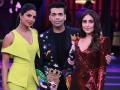 Koffee with karan 6 : 'या' कारणामुळे करीना कपूर आणि प्रियांका चोप्रा भांडण विसरुन आल्या एकत्र - Marathi News | Koffee with karan 6: That why priyanka chopra and kareen kapoor did the patch up | Latest filmy News at Lokmat.com