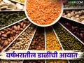 वर्षभरात किती लाख टन परदेशी डाळी आल्या भारतात - Marathi News | How many lakh tones of foreign pulses import in India a year? | Latest agriculture News at Lokmat.com