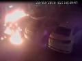 पुणे- क्षणार्धात महागडी ऑडी आणि होंडा सिटी जळून खाक - Marathi News | unknown person burn expensive cars in pune | Latest pune Videos at Lokmat.com