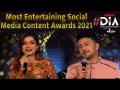 Most Entertaining Social Media Content Awards | Awez Darbar | Nagma Mirajkar | Lokmat Awards 2021 - Marathi News | Most Entertaining Social Media Content Awards | Awez Darbar | Nagma Mirajkar | Lokmat Awards 2021 | Latest maharashtra Videos at Lokmat.com