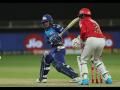 MI vs KXIP Latest News : क्विंटन डी'कॉकच्या खेळीनंतर पोलार्ड-कोल्टरचा फिनिशिंग टच, मुंबई इंडियन्सचं तगडं आव्हान - Marathi News | MI vs KXIP Latest News : Kieron Pollard and Coulter-Nile unbeaten stand of 57 runs off just 21 balls, MI post 176/6 | Latest cricket News at Lokmat.com
