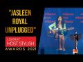 Jasleen Royal Unplugged at the Lokmat Most Stylish Awards 2021 - Marathi News | Jasleen Royal Unplugged at the Lokmat Most Stylish Awards 2021 | Latest maharashtra Videos at Lokmat.com