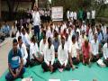 मच्छीपालन करणाऱ्या शेतकऱ्यांचे बेमुदत उपोषण; पेण प्रांत कार्यालयासमोर ठिय्या - Marathi News | Unemployment fast for fishery farmers; Penn stood in front of the province office | Latest raigad News at Lokmat.com