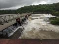 राधानगरी धरण भरले, दोन दरवाजे उघडले, ८२ बंधारे पाण्याखाली - Marathi News | Radhanagari Dam filled, river banks call for alertness | Latest kolhapur News at Lokmat.com